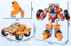 Tobot V Galaxy Detectives Transforming Off-Road Vehicle Robot Figure Toy