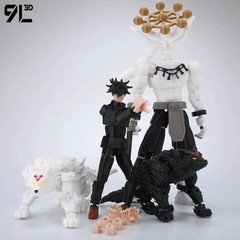 9L 3D Anime Figure Jujutsu Kaisen Sukuna T13 Movable Dummy Lucky13 Toy Gift