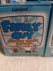 Family Guy Kidrobot Vinyl Figures Freakin Sweet Lot of 6 Sealed Brand New NIB!