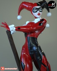 20cm Harley Quinn Figure – 12K Resin Handmade & Hand-Painted Collectible