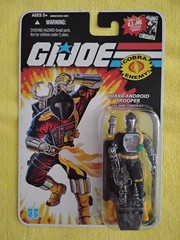 GI Joe Comic/Cartoon Series 4 Figs,Cobra Enemy, Saboteur, Android,Diver,Serpent