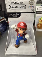 NIB 2015 2.5″ MARIO FIGURE SUPER MARIO BROS WORLD OF NINTENDO JAKKS PACIFIC