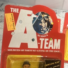 THE A TEAM 1983 GALOOB * HANNIBAL * MR. T * MURDOCK * TEMPLETON PECK * Toys R Us