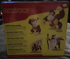 Jakks Pacific Nintendo Donkey Kong 2 1/2” Figure 4pk Toy Set Diddy Cranky Dixie