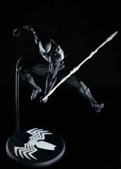 MESS TOYS Black Venom Symbiote Spider-Man Black Spider Action Figure Boxed