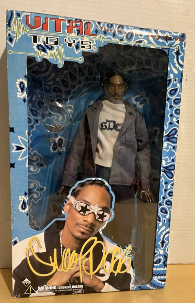RARE 2002 Vital Toys SD01d Snoop Dogg Little Junior 12″ Action Figure Doll New