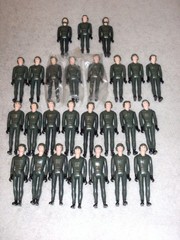 (26) Gay Toys 1982 Laser Force Air Pilot Action Figures ~ 5 1/2 inch.