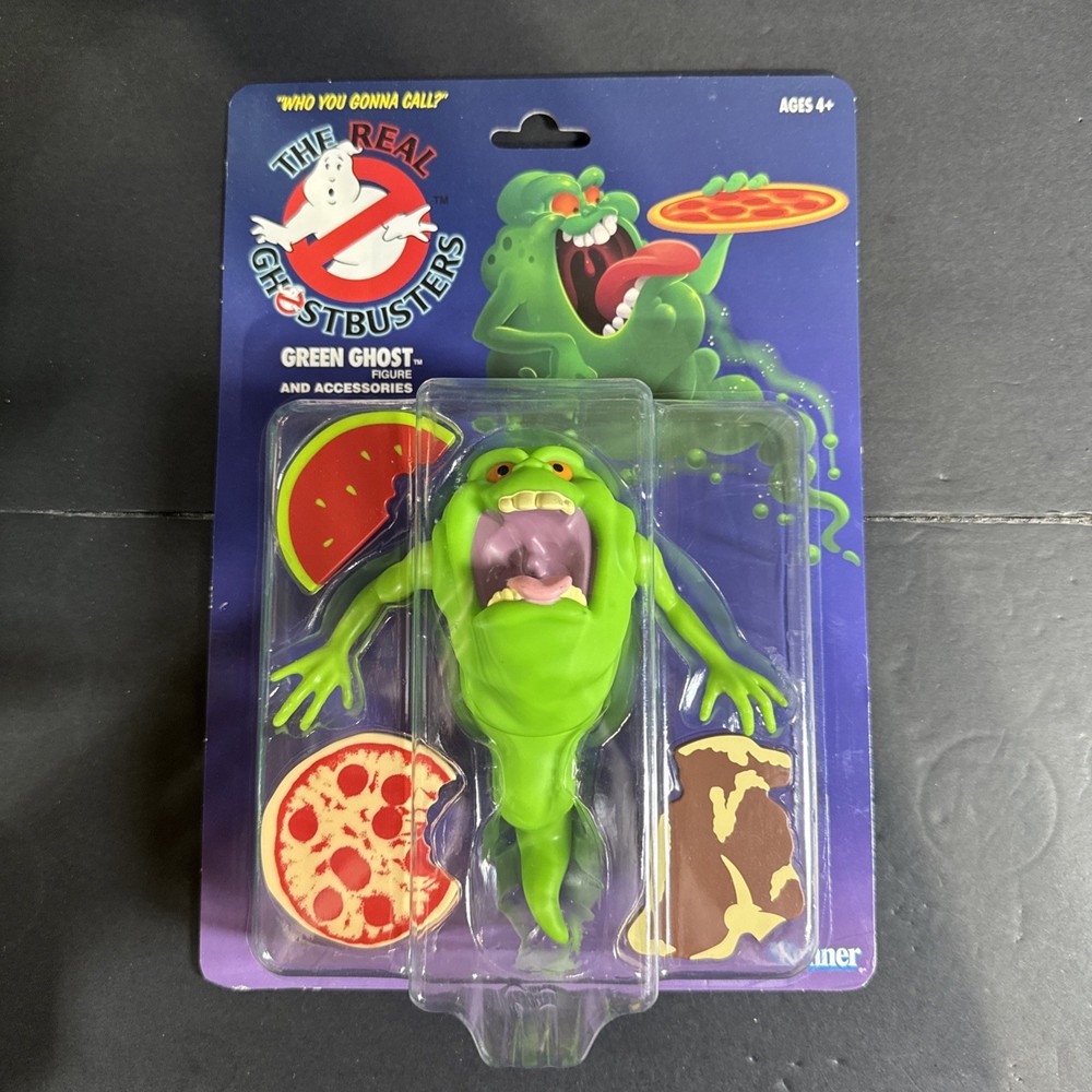 Hasbro Kenner Classics Real Ghostbusters Slimer Green Ghost Action Figure New
