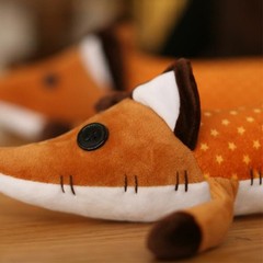 40/60cm Fox Stuffed Animals Plush Toys Accompany Doll Stuffed Toys Kids Gift