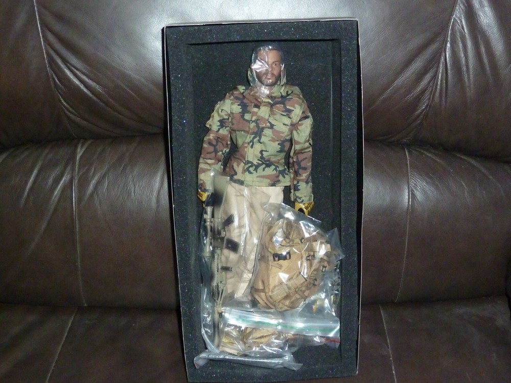 US NAVY SEAL BATTLE OF ABBAS GHAR MINI TIMES 12 INCH 1/6 TH SCALE BOXED FIGURE