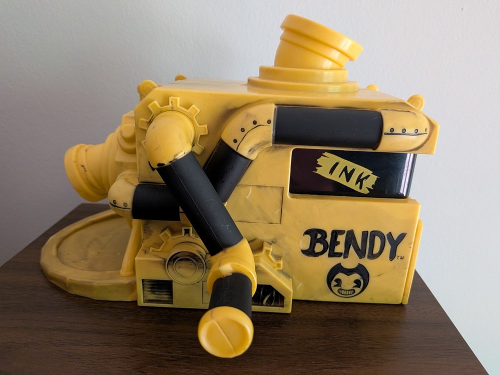 2019 Phat Mojo Bendy & the Dark Revival Ink Slime Machine Playset Incomplete