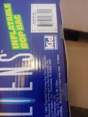 1993 Aliens Inflatable Bop Bag Brand New FACTORY SEALED