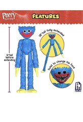 Poppy Playtime 12in Face-Changing Huggy Wuggy Figure Series 1 Phat Mojo Sealed