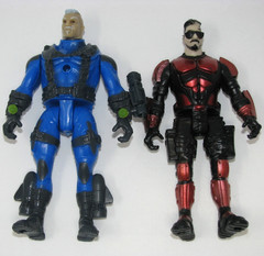Lot Of 2: Final Faction Alpha Team 1 Action Figures RIPTIDE & SCOPE