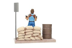 Chuck Norris Invasion USA 7-Inch Matt Hunter Figure With Diorama