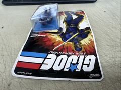 DMG BOX – Super7 Reaction G.I. Joe SNAKE EYES Commando 4″ Action Figure