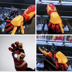 Iron Man Armor Wearable Arm Mark42 MK42 MK3 MK7 1:1 Movie Replica