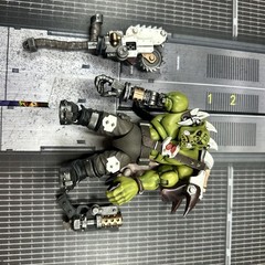 Warhammer 40k JoyToy Ork Kommando Lot Full Squad! Complete, In Great Condition!