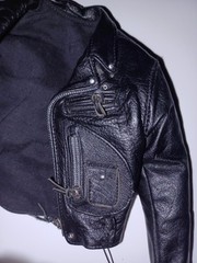 Hot Toys Terminator 2 T-800 Dx10 Leather Jacket 1/6 (Missing Waist Strap)