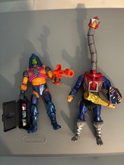 Masterverse Man-E-Faces & New Eternia Meka Neck Masters of the Universe Figures