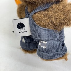 Authentic Pop Mart Hirono Living Wild Fight For Joy Plush Bear Doll Shed NIB USA