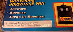 X- Men Wolverine Remote Control Adventure Van 1996 MARVEL COMICS Legend Toy Biz