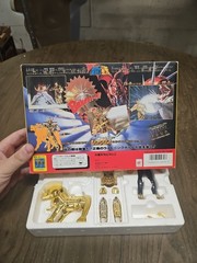 Vtg Bandai Saint Seiya Leo Aiolia Gold Cloth Saint Cloth Figure Missing Tail