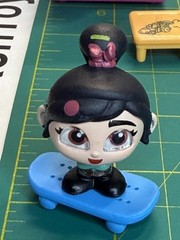 Disney Doorables Academy Surprise Locker Vanellope 7 Piece Set NIB Ultra Rare