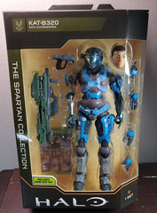 Jazwares HALO The Spartan Collection Series 1 KAT-B320 Blue With Game Add-On New