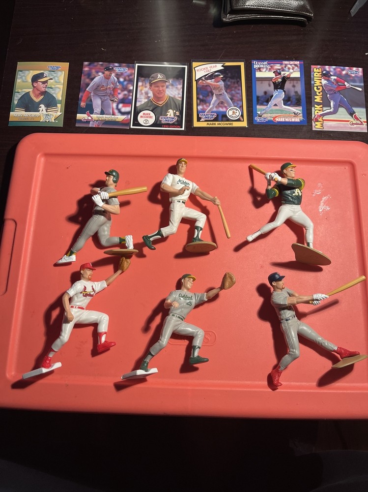 Loose 1990 1991 1998-1999 Starting Lineup St. Louis Cardinals Mark McGwire Lot