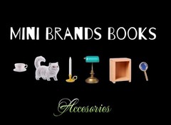 Zuru Mini Brands Books Series 2 Lot of 6 Accessories New in sealed bags