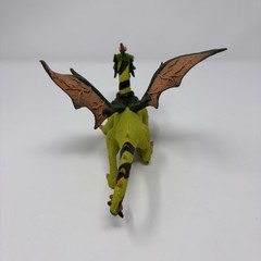 SDE Shantou – Dragon Lot Of 4 – PVC Red Green Yellow Adjustable Jaw
