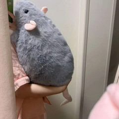 Cute 40/55/90Cm Mouse Doll Cartoon Oversized Flower Branch Rat Doll Soft Plush A