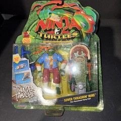 Teenage Mutant Ninja Turtles The Next Mutation Sewer Thrashing Mike Act Fig MOC