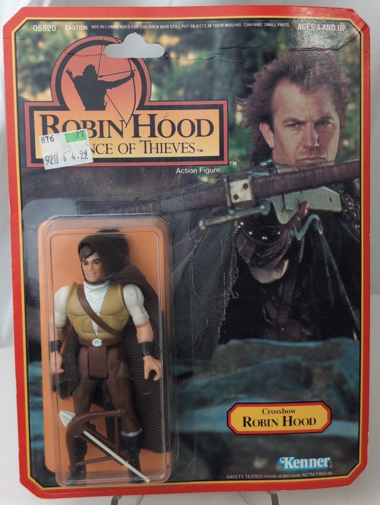 ROBIN HOOD Prince Of Thieves – ROBIN HOOD W/ Crossbow #05820- 1991 Kenner