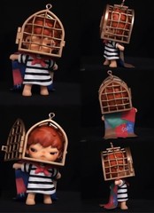 Popmart – Hirono – Tamed Wildgrass Series Figure. NEW – CAGED BIRD -US seller