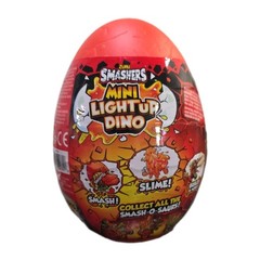 1 PC Zuru Smashers Mini Light Up Dino Surprise Egg Color Varies