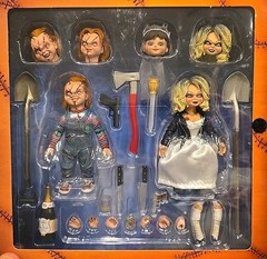 NECA Bride Of Chucky Ultimate Chucky & Tiffany Action Figures 2-pack New In Box