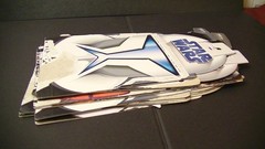 (8) Hasbro Star Wars The Clone Wars Card-backs
