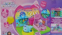Gabby’s Dollhouse Kitty Narwhal’s Carnival Room Playset Toy Figure Furniture NIB