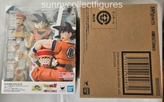 S.H. Figuarts Son Goku & Kid Gohan & Kintoun Exclusive Edition Bandai NEW – US