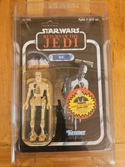 STAR WARS 8D8 ROTJ 1984 KENNER 77 Back (Unpunched) – Great Condition!