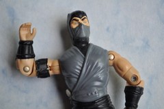 Vintage G.I. Joe MORTAL KOMBAT SMOKE Action Figure 1994 Hasbro Chop Works