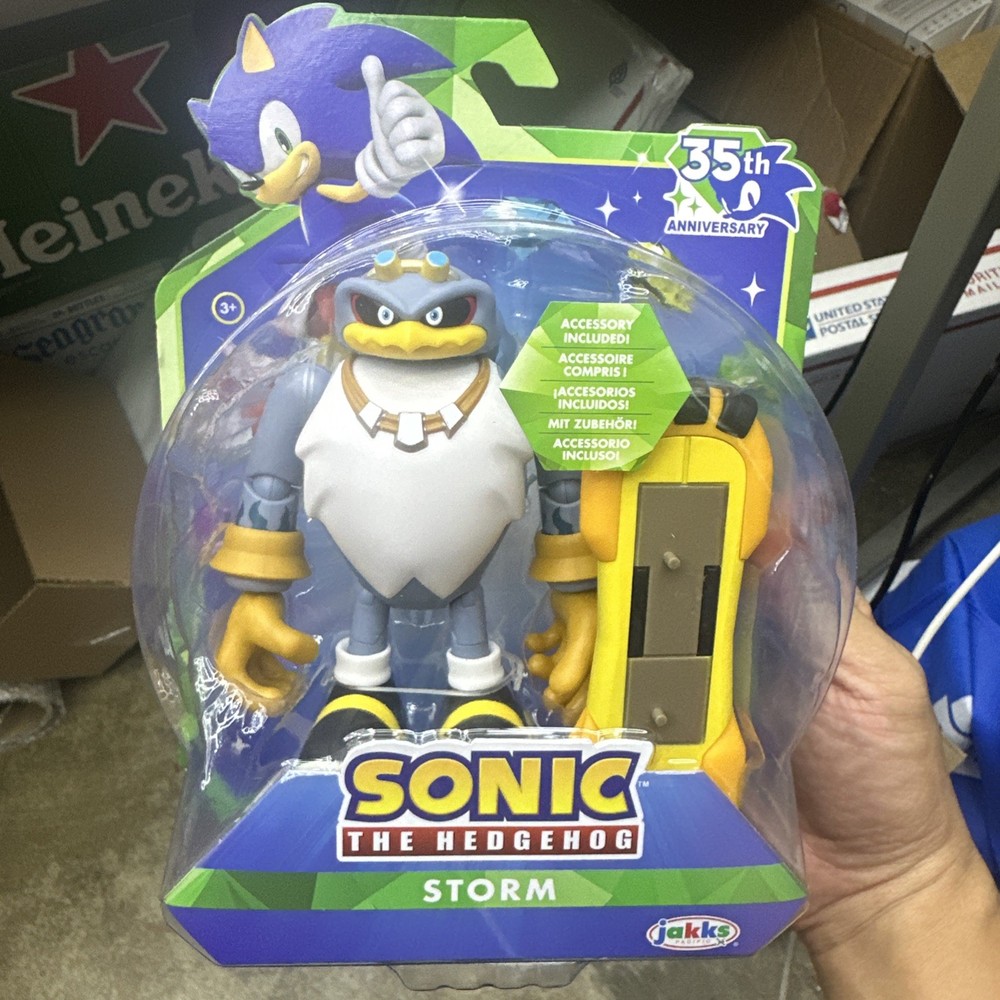 Sonic the Hedgehog Storm 35th Anniversary Type-S 4″ Jakks Pacific Action Figure