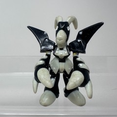 Hasbro Medabots Blackram Figure Black Wing Goat Robot 2.5″ 2001 Vintage Takara