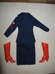 Mego Vintage 12” 1976 Wonder Woman Lynda Carter, Costume, Navy Dress