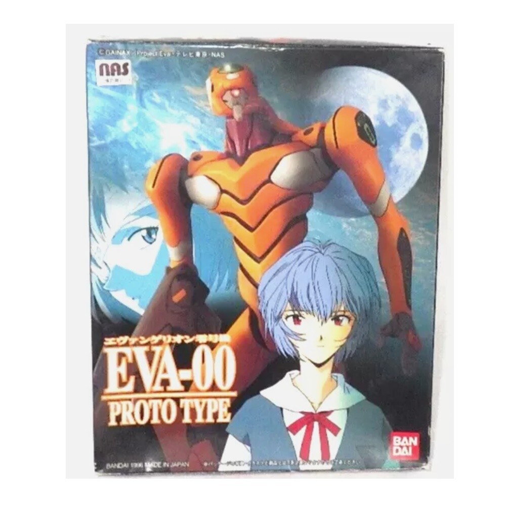 Evangelion EVA-00 Proto Type Model Kit Bandai Old toy 1993