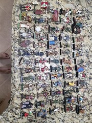 Soldiers Of Italy Lot Of 69 Figures With 2 Binders. Soldatini D’italia