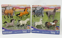 Dreamworks Spirit Riding Free Palomino Bluffs & Spirit’s Herd (Lot of 2)