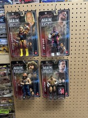 WWE Elite Saturday Nights Main Event Complete Set of 4, (Series 1) *IN HAND*